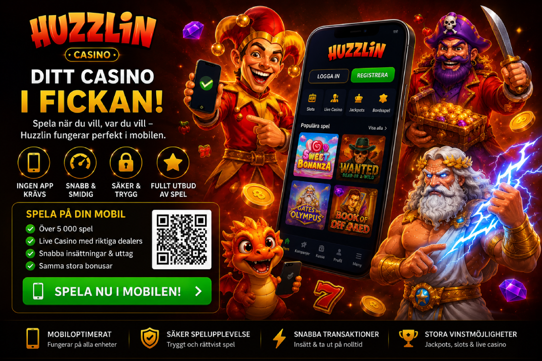Huzzlin Casino app