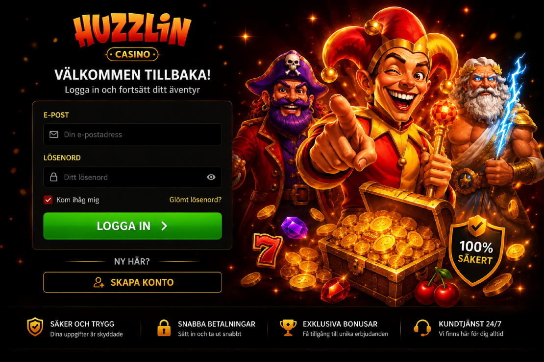 Huzzlin login